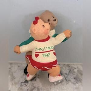 Hallmark Ornament "Love to Skate" 1992